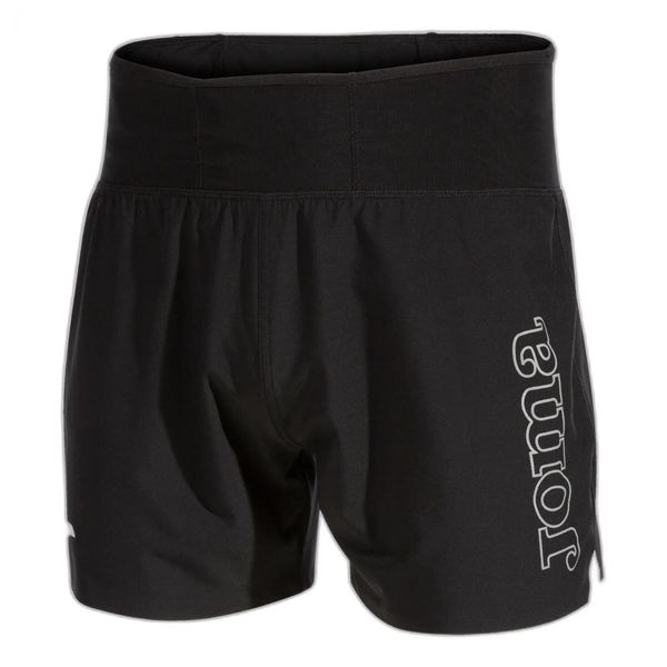 Szorty Joma R-night. Czarne krótkie spodenki sportowe Joma, m, bez wzorów, z elastanu. Za 149.99 zł.