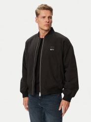 Karl Lagerfeld Jeans Kurtka bomber B3M15051 Czarny Regular Fit. Czarne kurtki Karl Lagerfeld Jeans, l, bez wzorów, z jeansu, bez kaptura. Za 999.99 zł.