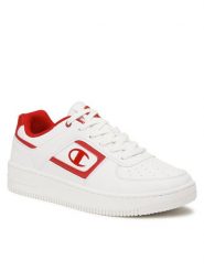 Champion Sneakersy Foul Play Element S21883-WW001 Biały. Białe buty sportowe casual Champion, bez wzorów, ze skóry, bez zapięcia. Za 209.99 zł.