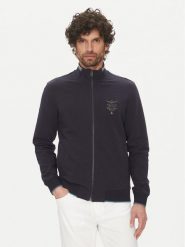 Aeronautica Militare Bluza 251FE1756F459 Granatowy Regular Fit. Niebieskie bluzy Aeronautica Militare, m, bez wzorów, z bawełny, bez kaptura. Za 659.99 zł.