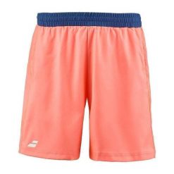 Spodenki tenisowe męskie Babolat Play Short. Niebieskie krótkie spodenki sportowe BABOLAT, m, bez wzorów, z poliesteru. Za 149.99 zł.
