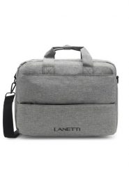 Lanetti Torba na laptopa LAN-K-011-04L Szary. Szare torby na laptopa Lanetti. Za 79.99 zł.