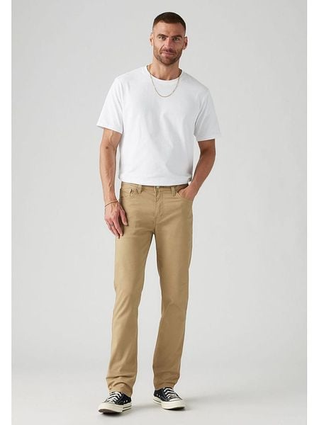 Levi's Dżinsy "511" - Slim fit - w kolorze beżowym rozmiar: W33/L32. Brązowe jeansy Levi's®, l. Za 174.43 zł.