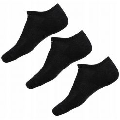 Skarpety stopki Nike Dri-FIT 3 pary czarne. Czarne skarpety Nike, bez wzorów. Za 71.00 zł.