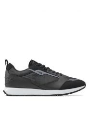 Hugo Sneakersy Icelin 50536205 Czarny. Czarne buty sportowe casual Hugo, bez wzorów, z materiału, bez zapięcia. Za 499.99 zł.