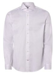 JOOP! Koszula Mężczyźni Slim Fit Bawełna biały kołnierzyk włoski, 42. Białe koszule JOOP!, m, bez wzorów, z bawełny, bez kołnierzyka, bez ramiączek. Za 379.95 zł.