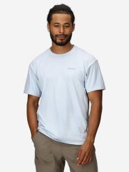 Marmot Koszulka funkcyjna w kolorze błękitnym rozmiar: L. Niebieskie t-shirty sportowe Marmot, bez wzorów, z materiału, bez ramiączek, outdoorowe. Za 129.95 zł.