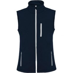 Ocieplacz Softshell Dla Dorosłych Unisex Nevada. Niebieskie kurtki softshell ROLY, m, bez wzorów, z softshellu, bez kaptura. Za 104.99 zł.
