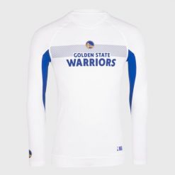 Podkoszulek do koszykówki unisex NBA Tarmak UT500 Golden State Warriors. Białe podkoszulki TARMAK, s, bez wzorów, z elastanu, bez ramiączek. Za 89.99 zł.