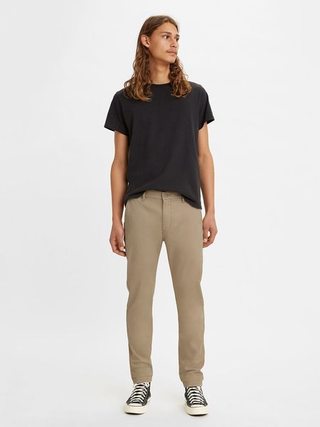 Levi's Spodnie chino w kolorze beżowym rozmiar: W36/L32. Brązowe eleganckie spodnie Levi's®, l. Za 165.99 zł.