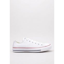 Trampki Converse Chuck Taylor All Star Leather. Białe trampki Converse, bez wzorów, bez zapięcia. Za 259.99 zł.