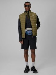 4F Spodenki trekkingowe szybkoschnące męskie - czarne S. Czarne szorty 4F, l, bez wzorów, z materiału. Za 169.99 zł.