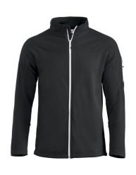 Clique Ducan Kurtka rozpinana unisex, wnętrze szczotkowane – black. Czarne kurtki CLIQUE, xl, bez wzorów, bez kaptura. Za 240.07 zł.