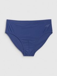 4F Kąpielówki męskie - granatowe XXL. Niebieskie kąpielówki 4F, m, bez wzorów, z elastanu. Za 49.99 zł.