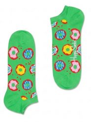 Happy Socks Skarpety w kolorze zielonym rozmiar: 36-40. Zielone skarpety Happy Socks, bez wzorów, prążkowane. Za 30.99 zł.