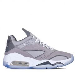 Buty do chodzenia męskie Nike Air Jordan Point Lane Retro. Szare buty sportowe casual Nike, bez wzorów, z materiału, bez zapięcia, nike air jordan. Za 861.00 zł.