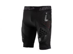 Spodenki z ochraniaczem LEATT Impact Shorts 3DF 3.0. Czarne spodenki rowerowe LEATT, m, bez wzorów, z materiału, rowerowe. Za 449.99 zł.