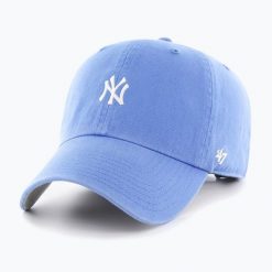Czapka z daszkiem 47 Brand MLB New York Yankees Base Runner CLEAN UP. Niebieskie czapki z daszkiem 47 Brand, na wiosnę, bez wzorów. Za 89.99 zł.