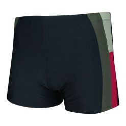 Bokserki Czarno-Zielone Kąpielowe, Kąpielówki, Plażowe, na Basen, do Pływania -DELFINOS. Zielone kąpielówki Delfinos, s, bez wzorów, z elastanu. Za 29.00 zł.