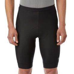 Szorty Giro Chrono Sport. Czarne krótkie spodenki sportowe GIRO, l, bez wzorów, z tkaniny, rowerowe. Za 398.40 zł.