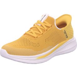 Tenisówki Skechers Model Slip-ins 210810s Slade Kolor żółty. Żółte buty do biegania Skechers, s, bez wzorów, bez zapięcia. Za 356.20 zł.