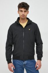 Lyle & Scott kurtka męska kolor czarny przejściowa. Czarne kurtki Lyle & Scott, l, bez wzorów, z kapturem. W wyprzedaży za 516.99 zł.