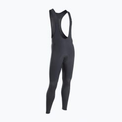 Spodnie rowerowe męskie Northwave Active Bibtight. Czarne spodenki rowerowe Northwave, m, bez wzorów, rowerowe. Za 349.99 zł.