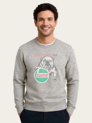 WOOOP Bluza "Penthouse 1977 cover" w kolorze szarym rozmiar: XL. Szare bluzy Wooop, xl, bez wzorów, bez kaptura. Za 108.99 zł.