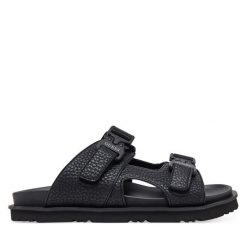Klapki Guess. Czarne klapki Guess. Za 229.99 zł.