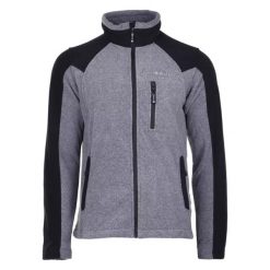Polar męski Hi-Tec Monar - szary, Rozmiar XXL. Szare bluzy z polaru Hi-tec, m, bez wzorów, z materiału, bez kaptura. Za 154.99 zł.