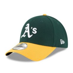Czapka z daszkiem New Era MLB Oakland Athletics. Białe czapki z daszkiem New Era, bez wzorów, z materiału. Za 109.99 zł.