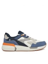 Rieker Revolution Lifestyle Sneakersy U1403-14 Niebieski. Niebieskie buty sportowe casual Rieker Revolution Lifestyle, bez wzorów, z materiału, bez zapięcia. Za 429.99 zł.