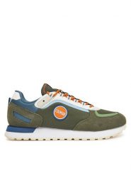 Colmar Sneakersy Travis SS25/076 Zielony. Zielone buty sportowe casual Colmar, bez wzorów, ze skóry, bez zapięcia. Za 379.99 zł.