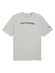 Puma Koszulka funkcyjna w kolorze szarym rozmiar: L. Szare t-shirty sportowe Puma, bez wzorów, z materiału, bez ramiączek, outdoorowe. Za 78.47 zł.