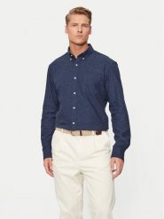 Pierre Cardin Koszula 41020/0360/6323 Granatowy Regular Fit. Niebieskie koszule Pierre Cardin, m, bez wzorów, z bawełny, bez kołnierzyka, bez ramiączek. Za 299.99 zł.