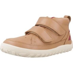 Buty BOBUX BQ10472EZKLE Beżowy. Brązowe buty trekkingowe BOBUX, bez wzorów, ze skóry, bez zapięcia. Za 403.00 zł.