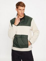 Vans Polar Mammoth Po VN0A7S86CME1 Zielony Loose Fit. Zielone bluzy z polaru Vans, m, bez wzorów, z polaru, bez kaptura. Za 399.99 zł.