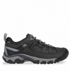 Trekkingi Keen. Czarne buty trekkingowe Keen, bez wzorów, bez zapięcia. Za 649.99 zł.