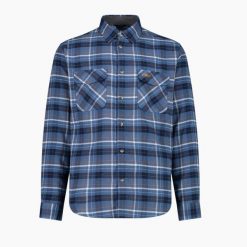 Koszula męska CMP 32T1757. Niebieskie koszule CMP, m, bez wzorów, bez kołnierzyka, bez ramiączek. Za 249.99 zł.