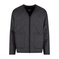 Puchowa kurtka Urban Classics. Czarne kurtki Urban Classics, m, bez wzorów, z puchu, bez kaptura. Za 214.00 zł.