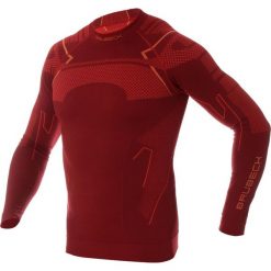 Bluza na nartry męska Brubeck Thermo. Czerwone bielizna termoaktywna Brubeck, l, bez wzorów, z dzianiny, bez ramiączek, narciarskie. Za 185.99 zł.
