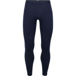 Legginsy Termoaktywne Męskie Icebreaker 200 Oasis Leggings. Niebieskie bielizna termoaktywna Icebreaker, l, bez wzorów, z wełny, bez ramiączek, trekkingowe. Za 402.99 zł.