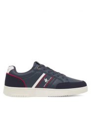 Beverly Hills Polo Club Sneakersy M-VSS24011 Granatowy. Niebieskie buty sportowe casual Beverly Hills Polo Club, bez wzorów, ze skóry, bez zapięcia. Za 179.99 zł.