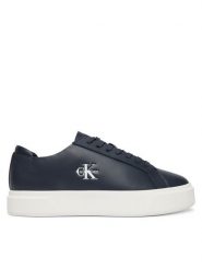 Calvin Klein Sneakersy Basket Cupsole Laceup Lth Ml YM0YM01460 Granatowy. Niebieskie buty sportowe casual CALVIN KLEIN, bez wzorów, ze skóry, bez zapięcia. Za 489.99 zł.