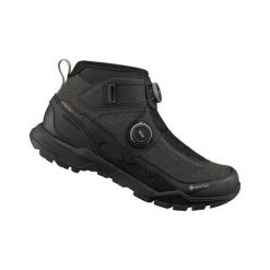 Buty Shimano SH-EX900. Czarne buty turystyczne Shimano, bez wzorów, z gore-texu, bez zapięcia, rowerowe, gore-tex. Za 1,202.00 zł.