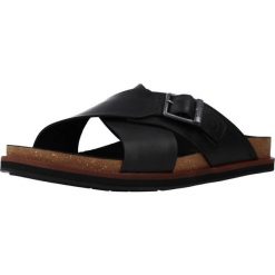 Sandały Timberland Amalfi Vibes Skórzane Czarny. Czarne sandały Timberland, z materiału, bez zapięcia. Za 359.10 zł.
