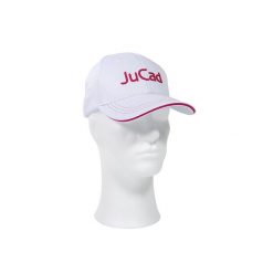 Wytrzymała czapka golfowa JuCad. Białe czapki zimowe JUCAD, bez wzorów. Za 182.00 zł.