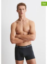 Marc O´Polo Bokserki (3 pary) w kolorze granatowo-szarym rozmiar: M. Niebieskie bokserki m, bez wzorów. Za 106.38 zł.