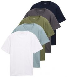 Męska Koszulka Tom Tailor Multipack T-shirt White 1047052 20000. Białe t-shirty Tom Tailor, m, bez wzorów, bez kołnierzyka, bez ramiączek. Za 179.99 zł.