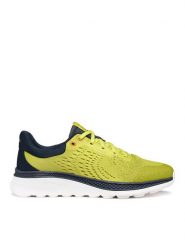 Geox Sneakersy U Spherica Actif X1 U65HUB 0006K C3SF4 Zielony. Zielone buty sportowe casual Geox, bez wzorów, z materiału, bez zapięcia. Za 509.99 zł.